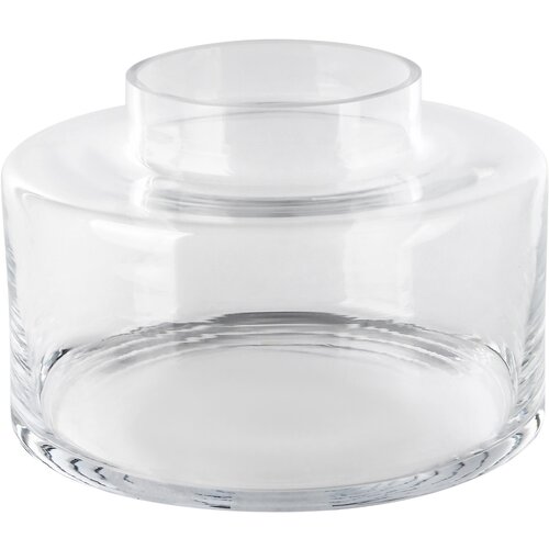 Ваза Hakbijl Glass Chase, бесцветный