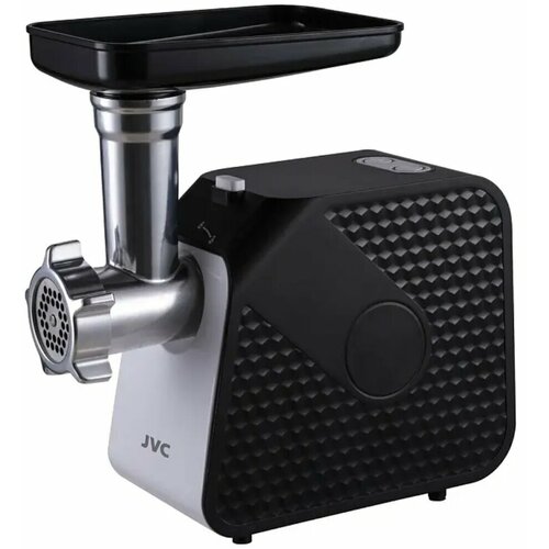Мясорубка электрическая JVC JK-MG126 1800 Вт реверс 2 кгмин пластик 2 насадки для колбасок кеббе нет белый черный 1130100₽