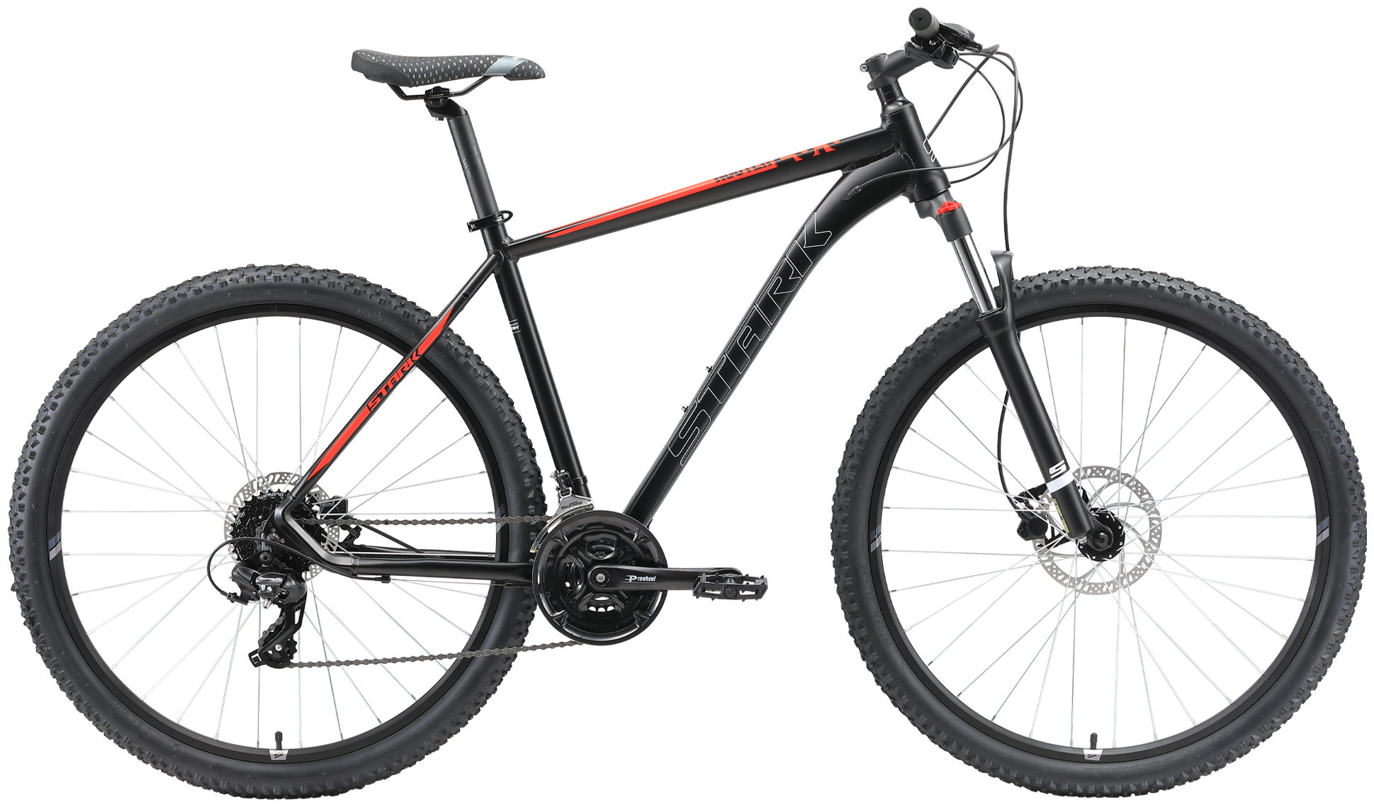 Велосипед Stark Router 29.3 HD (2022) 20" черный/красный