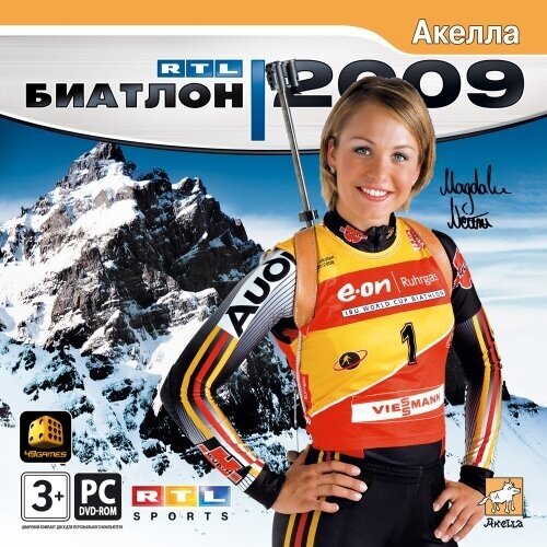 Игра для компьютера: RTL Biathlon Биатлон 2009 (Jewel диск)