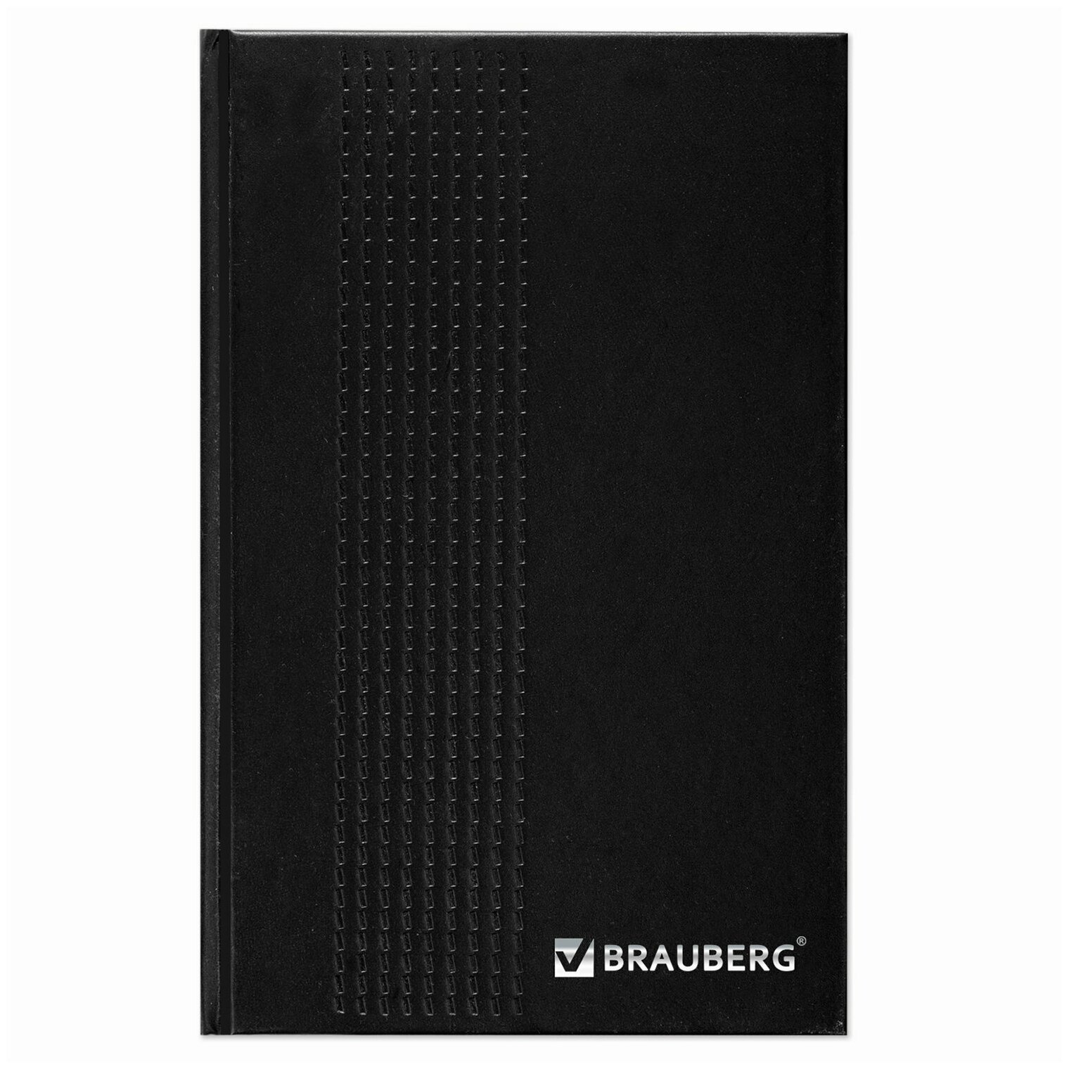 Ежедневник BRAUBERG 126543 датированный на 2021 год, бумвинил, А5, 192 листов, черный - фото №2