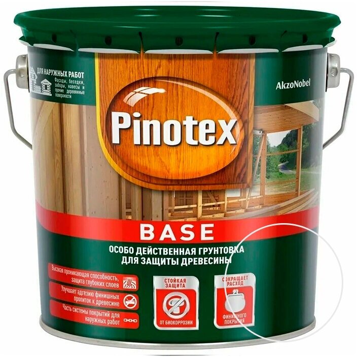 Грунт-антисептик PINOTEX Base 25 л