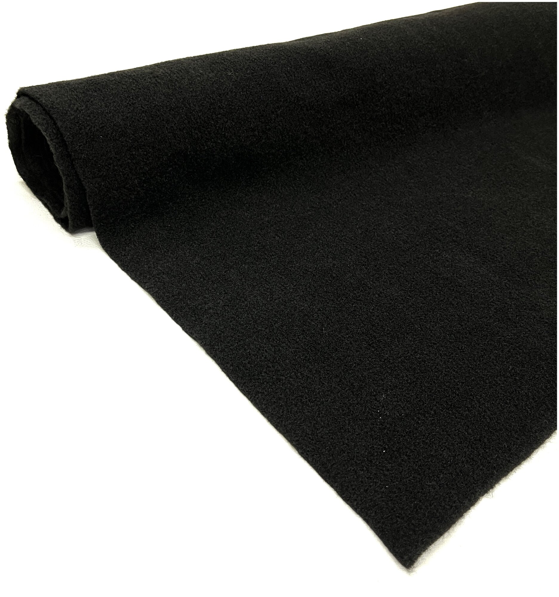 Декоративный обивочный материал Карпет Шумология черный (150*50см) Материал для перетяжки салона, Карпет без клея