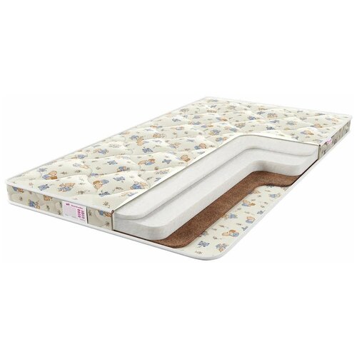 фото Матрас детский sontelle juno soft, 90x190 см, белый/бежевый