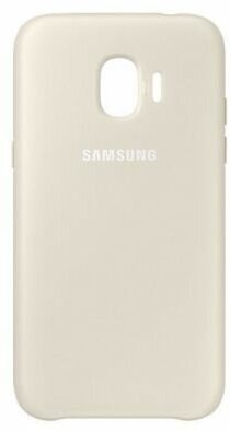 Чехол для Samsung Dual Layer Cover для Galaxy J2 (2018) Gold (EF-PJ250)