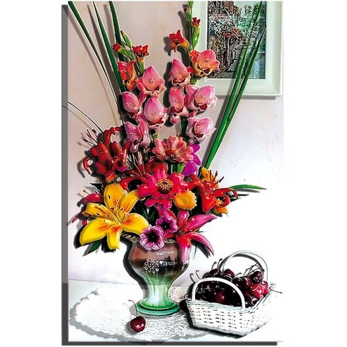 Папертоль Магия Хобби РТ130122 Букет с вишней 18 x 29 см