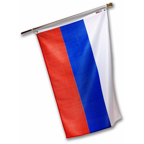 Флаг России (РФ) 90х135 см из микросетки (с люверсами)