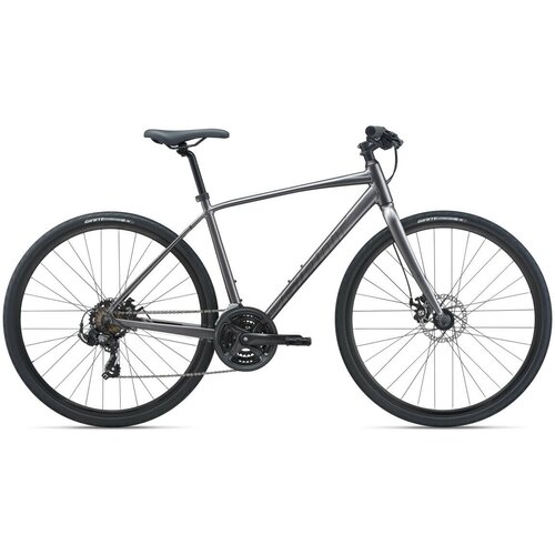 GIANT ESCAPE 3 DISC (2022) Велосипед городской комфорт цвет: Metallic Black