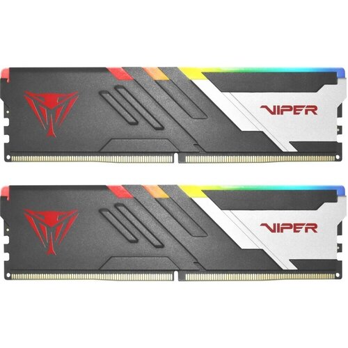 Оперативная память 32Gb DDR5 6000MHz Patriot Viper Venom 2x16Gb KIT PVVR532G600C30K 12099₽