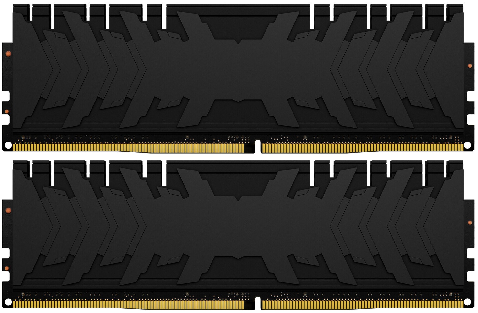 Kingston Оперативная память для компьютера 16Gb (2x8Gb) PC4-21300 2666MHz DDR4 DIMM CL13 Kingston Fury Renegade (KF426C13RBK2/16)