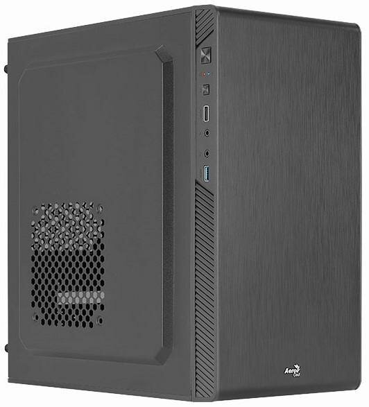 Корпус Aerocool Cs-106-S-BK-v1, mATX, без БП, черный