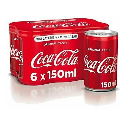 Газированный напиток Coca-Cola, (Англия), 150 мл x 6 шт