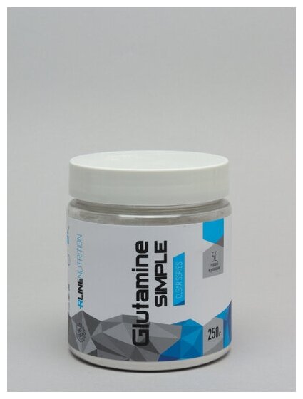 Глютамин Glutamine Powder R-Line 250г ООО Р-Лайн - фото №2