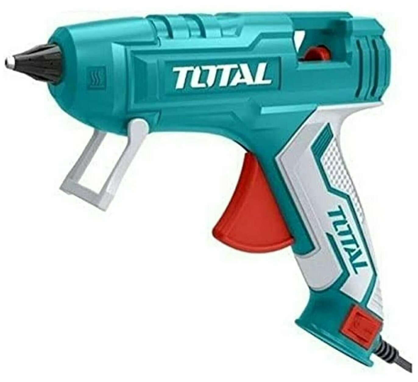 Термоклеевой пистолет 220V240V с 4клеевыми стержнями по 150мм TOTAL арт TT201116