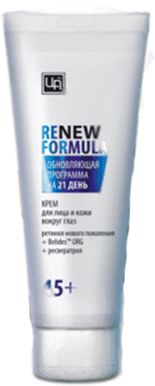 Крем Царство Ароматов Renew Formula 45+ для лица и кожи вокруг глаз, 80 г