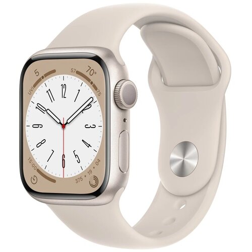 Apple Watch 8 45 мм Starlight