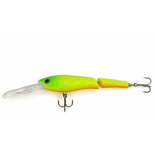 фото Воблер namazu jointed zun minnow, 95 мм, 12.5 г, минноу, плавающий (0.5-2.5 м), цвет 8