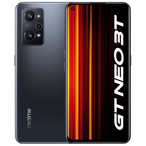 Смартфон realme GT Neo 3T 8/128 ГБ RU, Dual nano SIM, черный