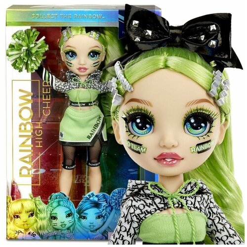 Rainbow_High MGA Entertainment Кукла Рейнбоу Хай Джейд Хантер - Черлидеры (Rainbow High Cheerleader Squad Jade Hunter Fashion Doll)