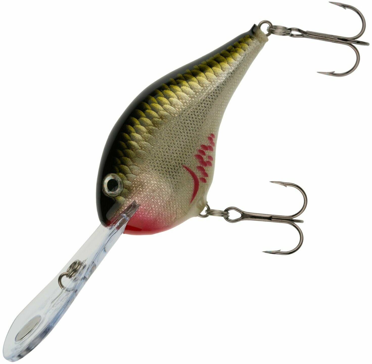 Воблер для рыбалки Rapala Dt Metal Sureset цв. BOS, 25 гр 70 мм, на щуку, окуня, судака, кренк / всплывающий, до 6 м