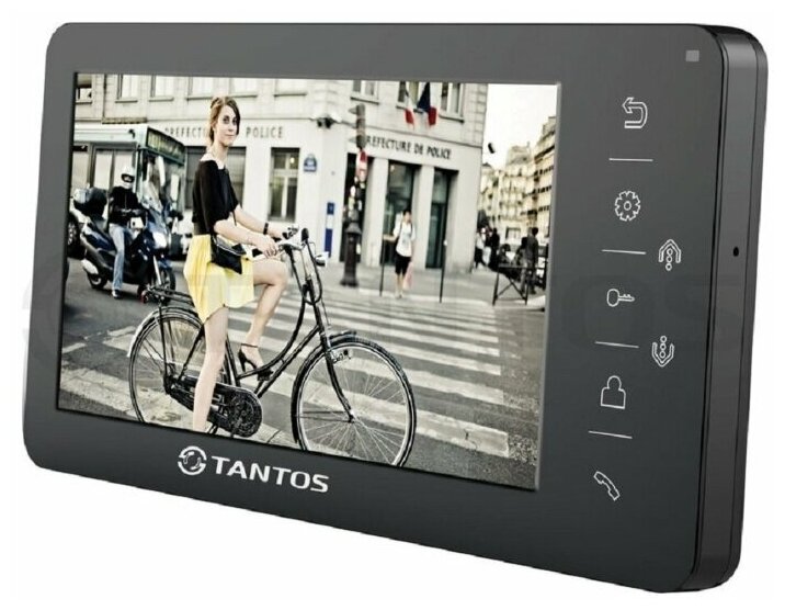 Монитор видеодомофона Tantos Amelie (Black) UR