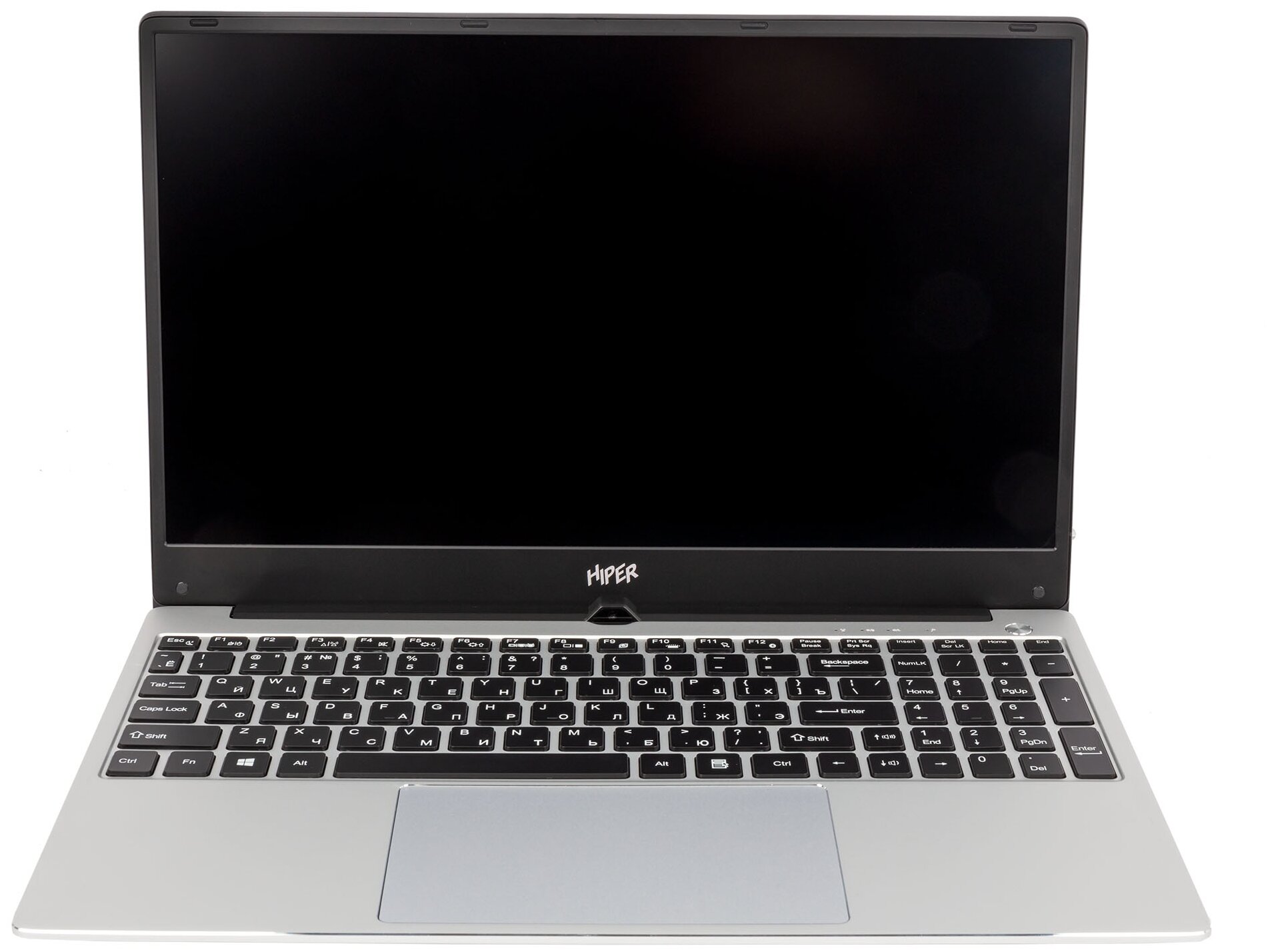 Ноутбук Hiper WORKBOOK 1564 i3 10110U/8Gb/SSD256Gb/15.6"/IPS/FHD/W10/silver