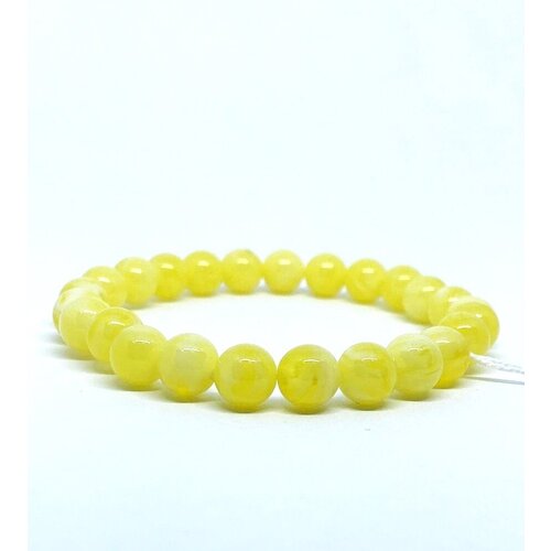 фото Браслет-цепочка, янтарь, искусственный камень нет бренда