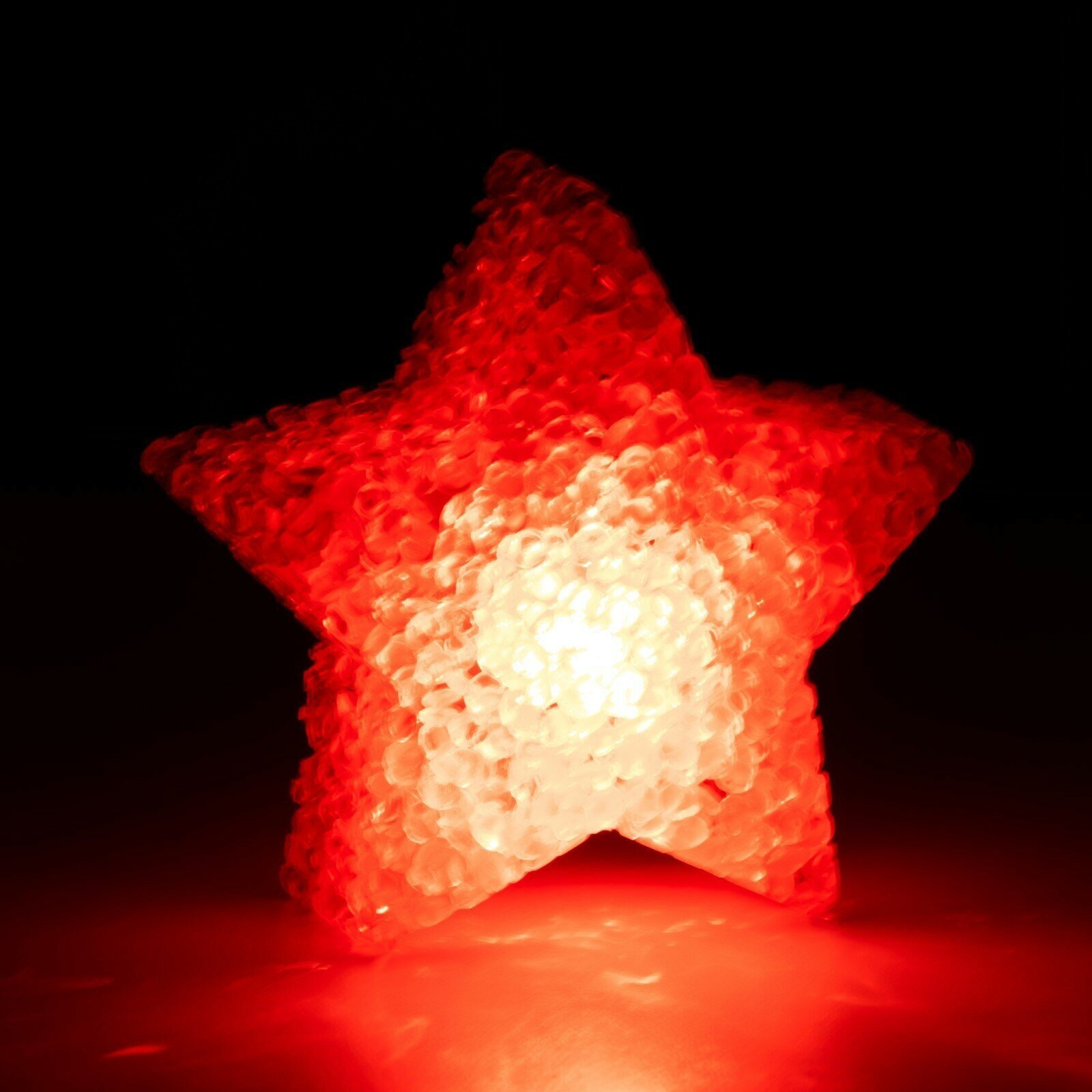 Ночник Звезда LED от батареек микс 4х8х8 см - фотография № 7