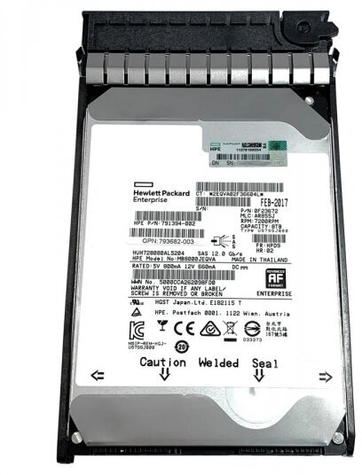 Жесткий диск HP 793772-001 8Tb SAS 3,5" HDD