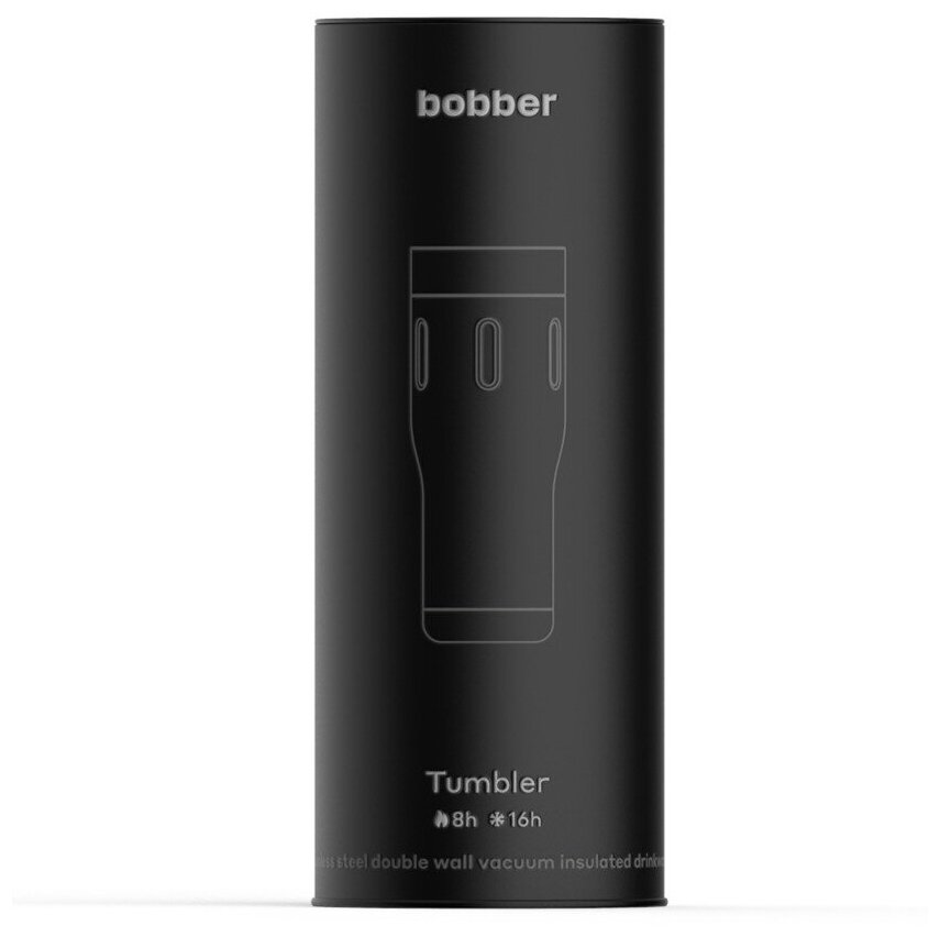 Термокружка металлическая Bobber Tumbler-470 Light Blue/держит тепло до 6 часов - фотография № 6