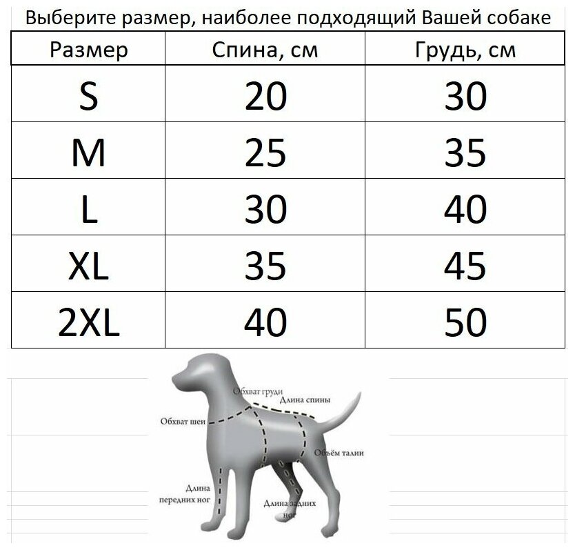 Одежда для собак. Костюм "Zoostyle" (40см ) - фотография № 3