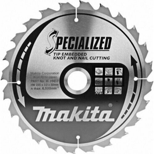 Пильный диск для демонтажа 355X30X2.2X40T Makita B-31457