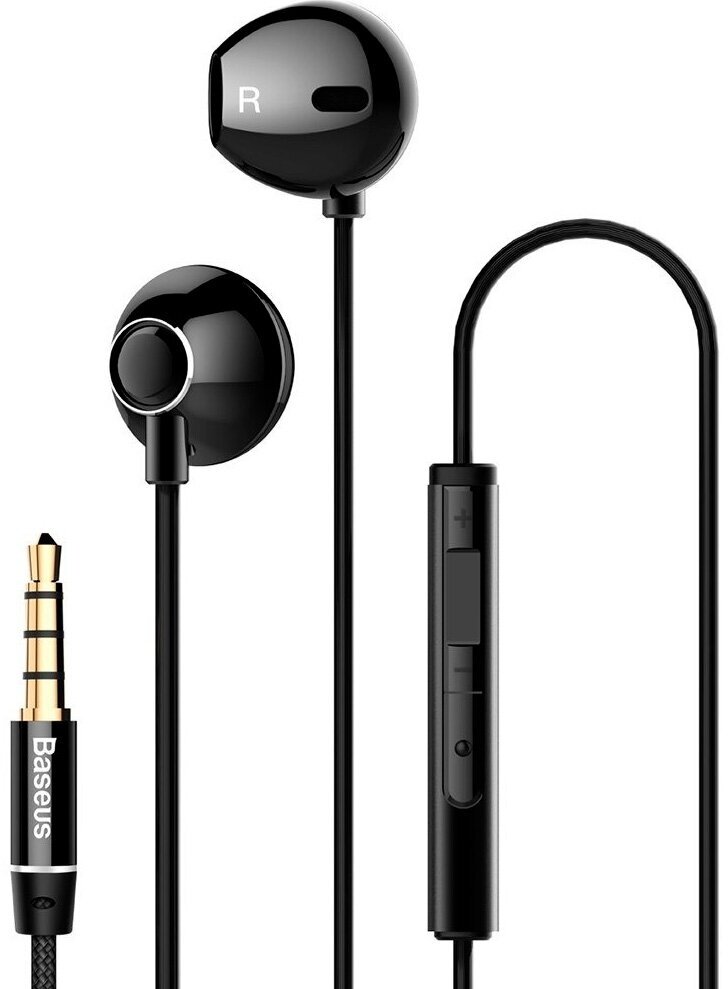 Наушники Baseus Encok H06 Lateral In-ear - Черные (NGH06-01)