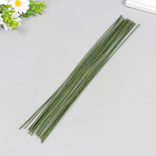 Проволока для творчества Зеленая набор 20 шт 18 мм 36 см 516₽