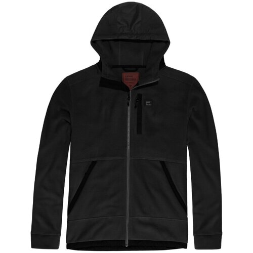 Толстовка Vintage Industries, силуэт прямой, средней длины, размер 50, черный
