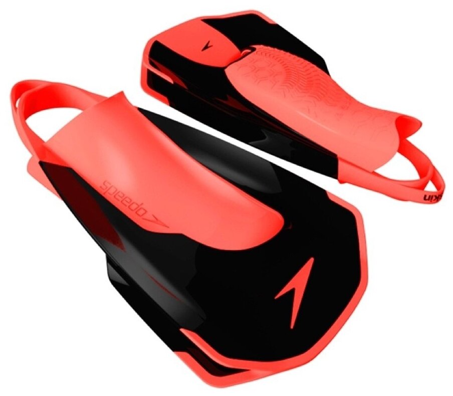 Ласты для плавания Speedo Fastskin KickFin (Black/Orange) (размер 36-37)