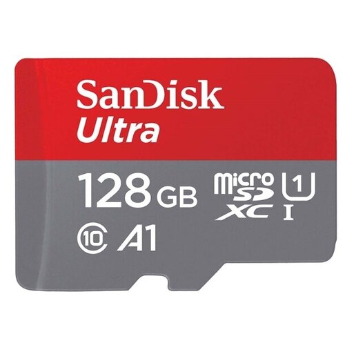 Карта памяти SanDisk Ultra microSDXC UHS-I 128 ГБ