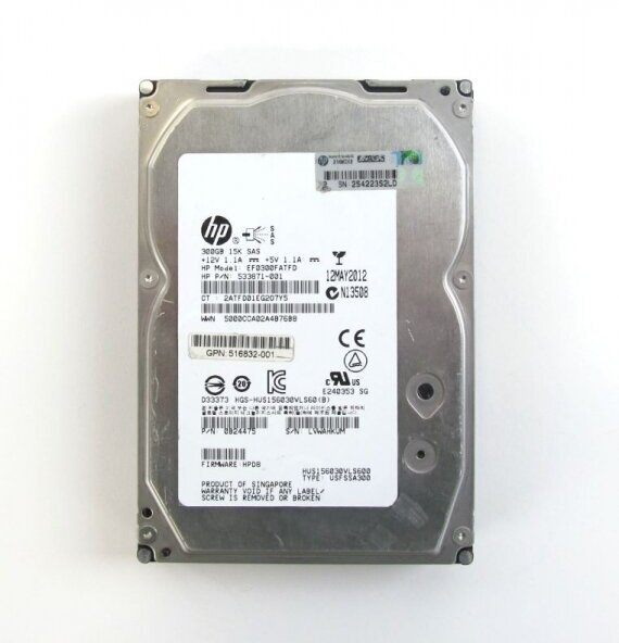 Жесткий диск HP 516832-001 300Gb SAS 3,5" HDD