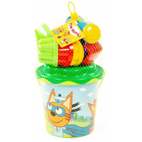 фото Песочный набор "три кота" 5869 cavallino