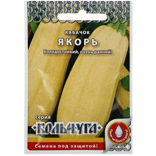 Семена Кабачок цуккини Якорь, серия Кольчуга NEW, 1,5 г, 10 пачек семена кабачок квентин 10 пачек 5 пачек