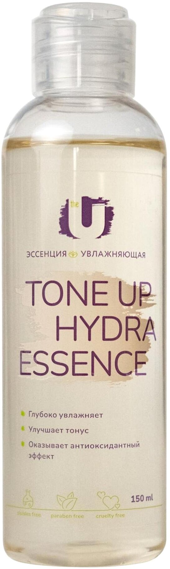 THE U Увлажняющая эссенция с гиалуроновой кислотой и экстрактом одуванчика Tone Up Hydra Essence, 145 мл