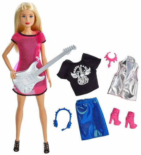 Barbie rockstar doll hotsell