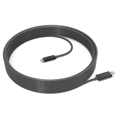 Кабель Logitech STRONG USB 3.1 CABLE 10 M,GRAPHITE (939-001799)