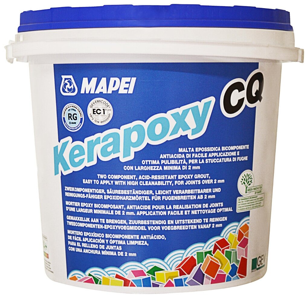 Эпоксидная затирочная смесь MAPEI KERAPOXY CQ № 132 цвет "Бежевый 2000", 3 кг