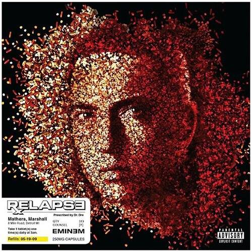 Виниловая пластинка Universal Eminem - Relapse (LP) 0602527056388 виниловая пластинка eminem relapse