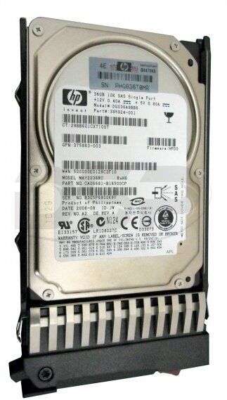 Жесткий диск HP DG036A9BB6 36Gb SAS 2,5" HDD