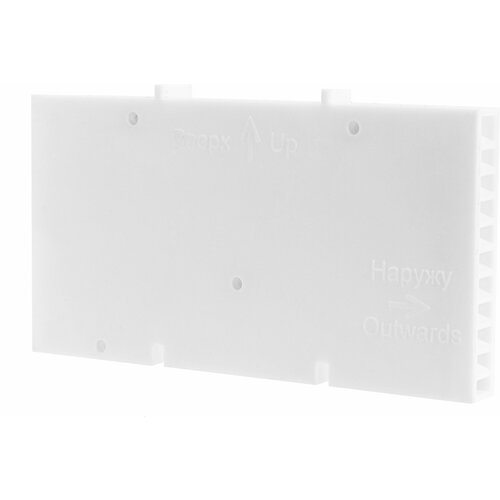Вентиляционные коробочки для кирпичной кладки 115х60х10 (Сливочные АБС пластик) 20 штук