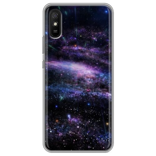 фото Дизайнерский силиконовый чехол для xiaomi redmi 9a звезды 100gadgets