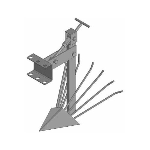 Картофелекопалка к м/б Каскад со сцепкой (стойка труба 20*40) Парма 01.13.13