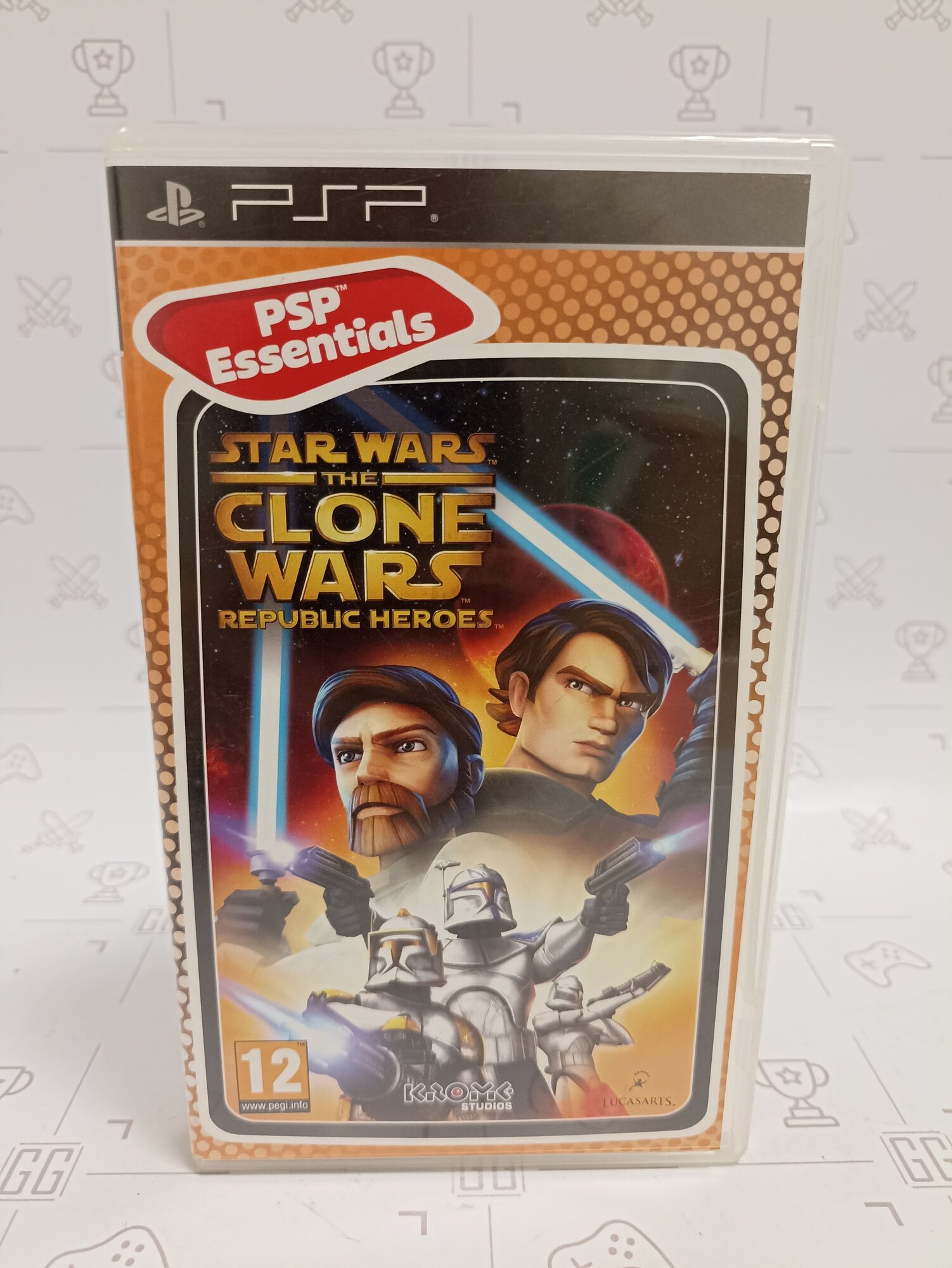Star Wars The Clone Wars Republic Heroes (PSP, Английский язык)